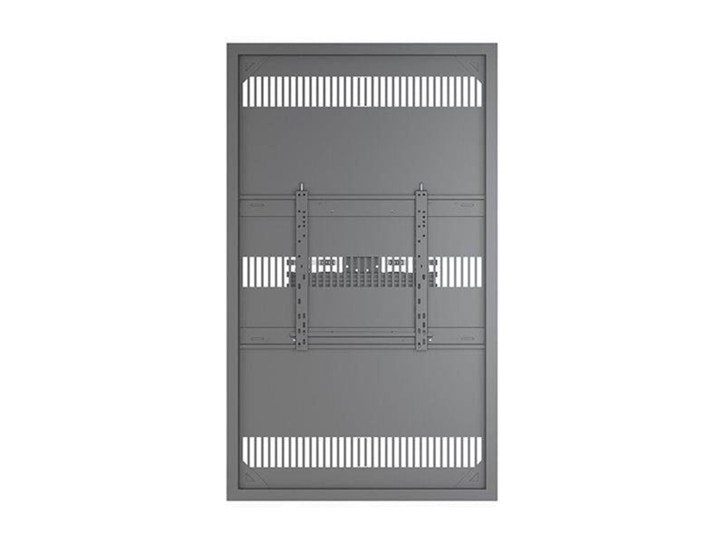 Multibrackets M Pro Series enclosure - column - for LCD display - large - black 50 kg 65" 100 x 100 mm