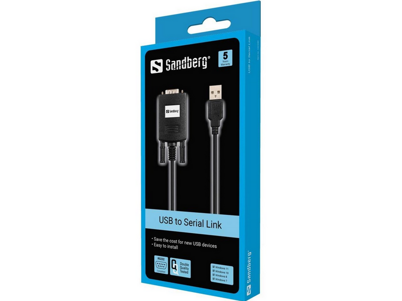 Sandberg USB zu Serial Link