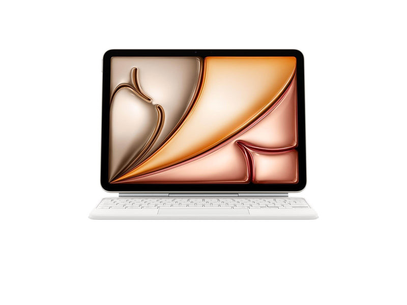 Apple Magic Keyboard for iPad Air M3 11" - White - Tastatur & Folio-Set - Englisch - US - Weiss