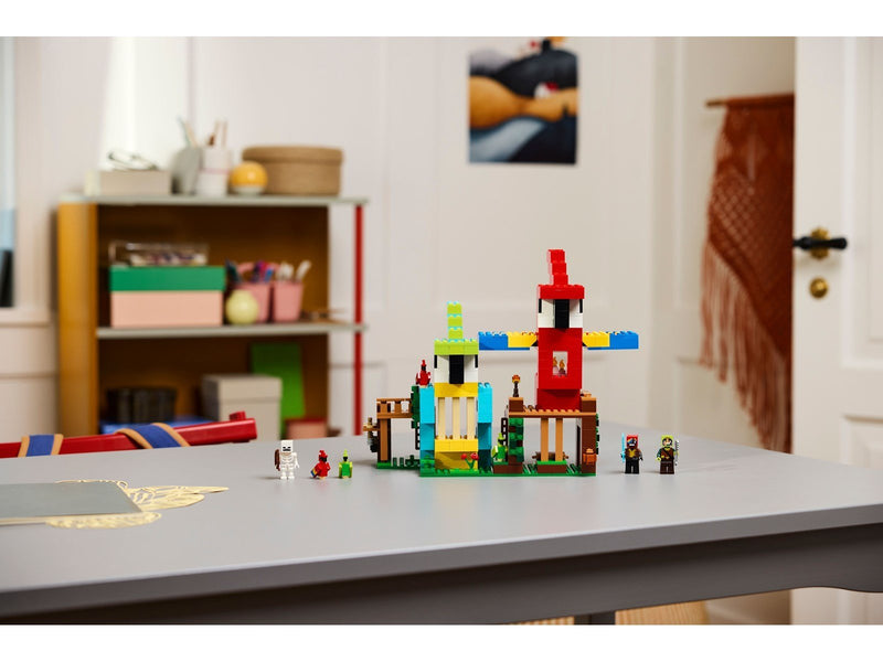 LEGO Minecraft 21282 Die Papageienhäuser