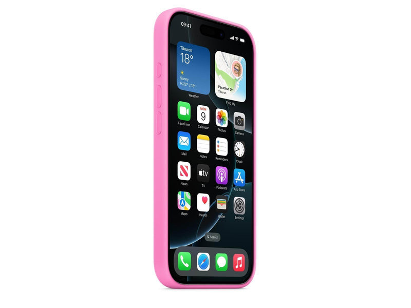 Apple iPhone 16 Pro Silicone Case with MagSafe - Peony