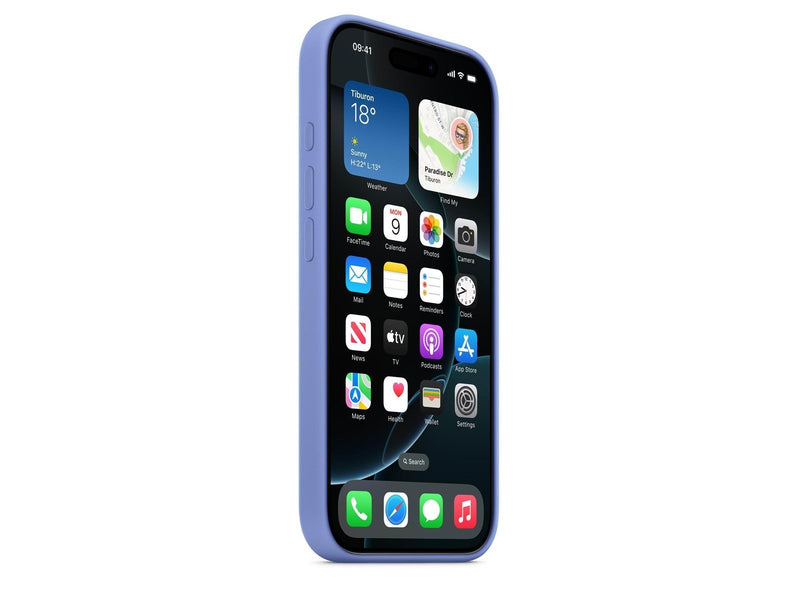 Apple iPhone 16 Pro Silicone Case with MagSafe - Periwinkle