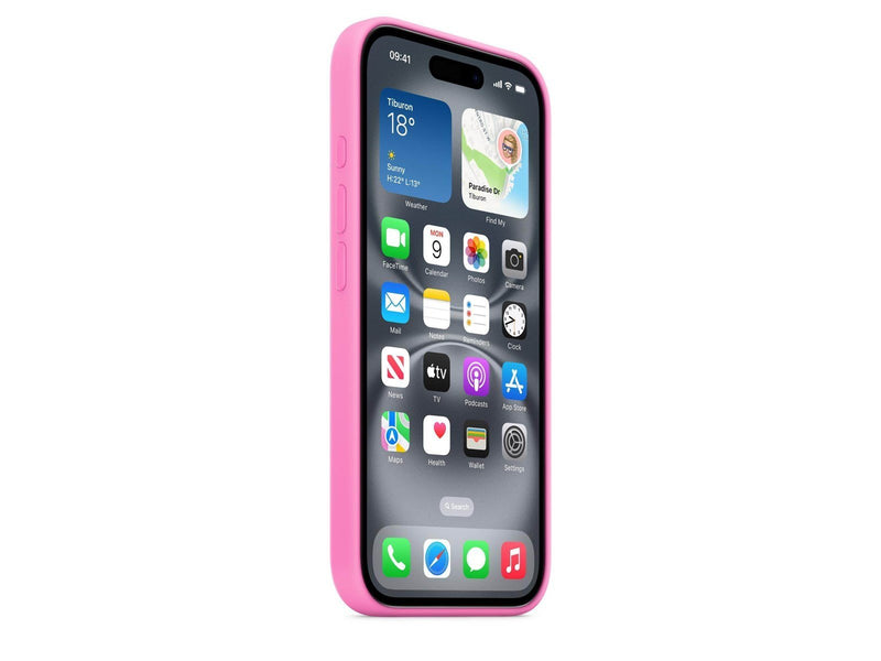 Apple iPhone 16 Silicone Case with MagSafe - Peony