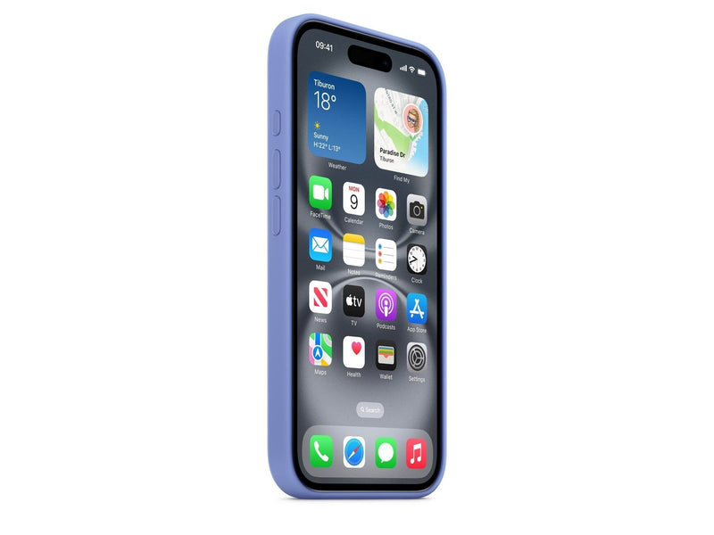 Apple iPhone 16 Silicone Case with MagSafe - Periwinkle