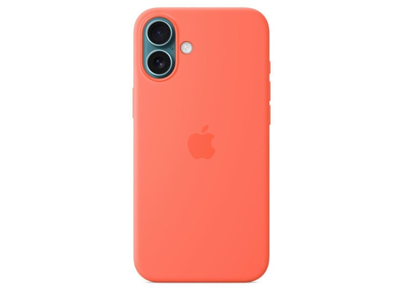 Apple iPhone 16 Plus Silicone Case with MagSafe - Tangerine