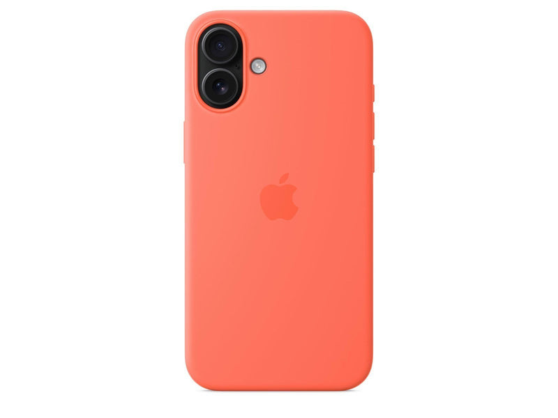 Apple iPhone 16 Plus Silicone Case with MagSafe - Tangerine