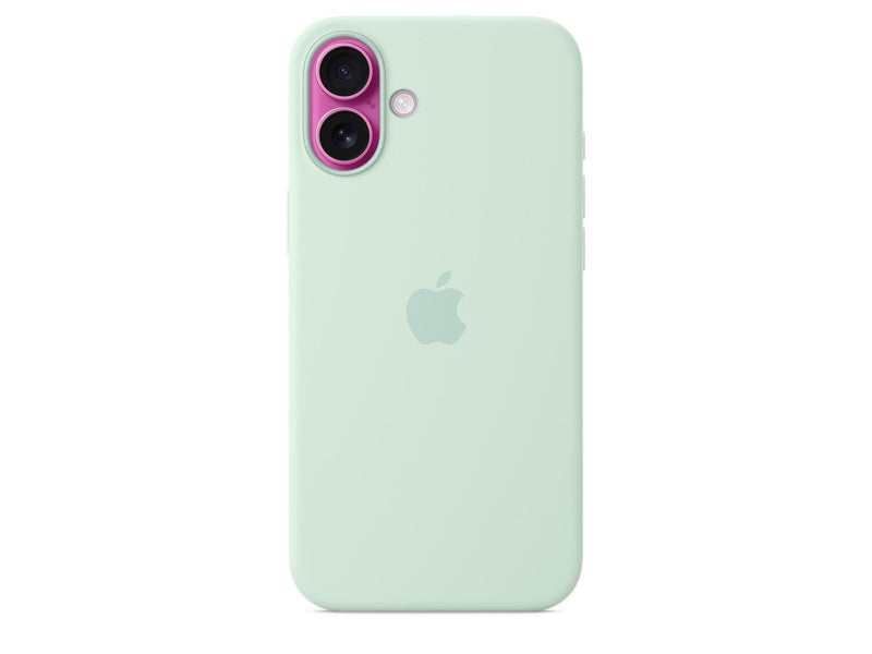 Apple iPhone 16 Plus Silicone Case with MagSafe - Aquamarine