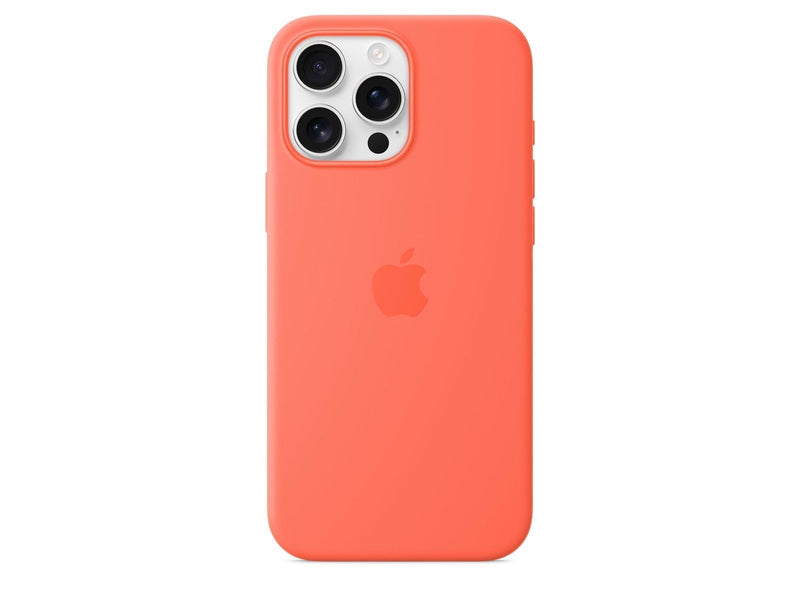 Apple iPhone 16 Pro Max Silicone Case with MagSafe - Tangerine