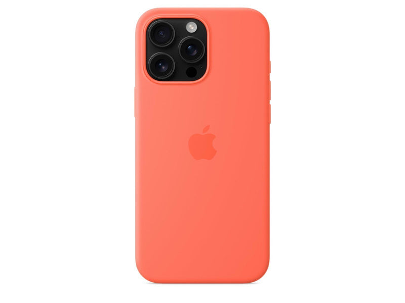 Apple iPhone 16 Pro Max Silicone Case with MagSafe - Tangerine