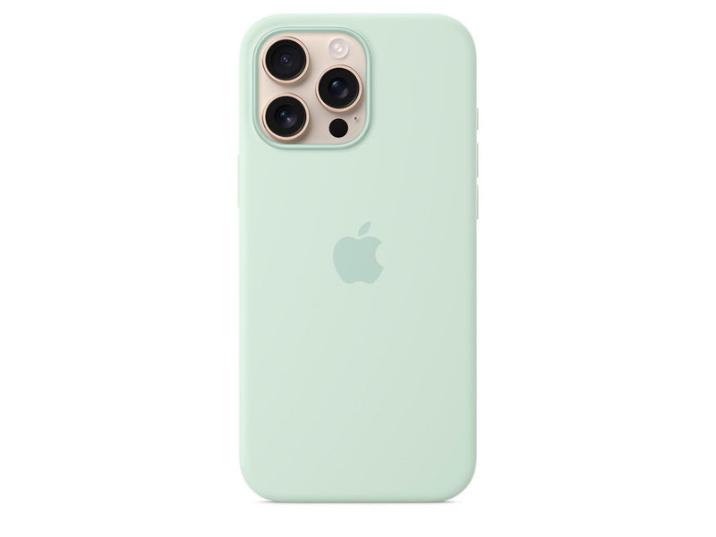 Apple iPhone 16 Pro Max Silicone Case with MagSafe - Aquamarine