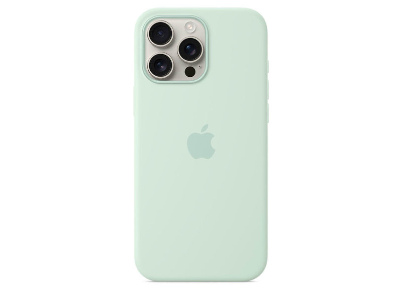 Apple iPhone 16 Pro Max Silicone Case with MagSafe - Aquamarine