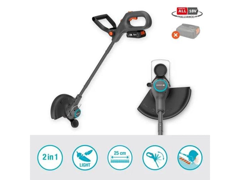 Gardena Battery-powered grass trimmer EasyTrim 25/18V solo