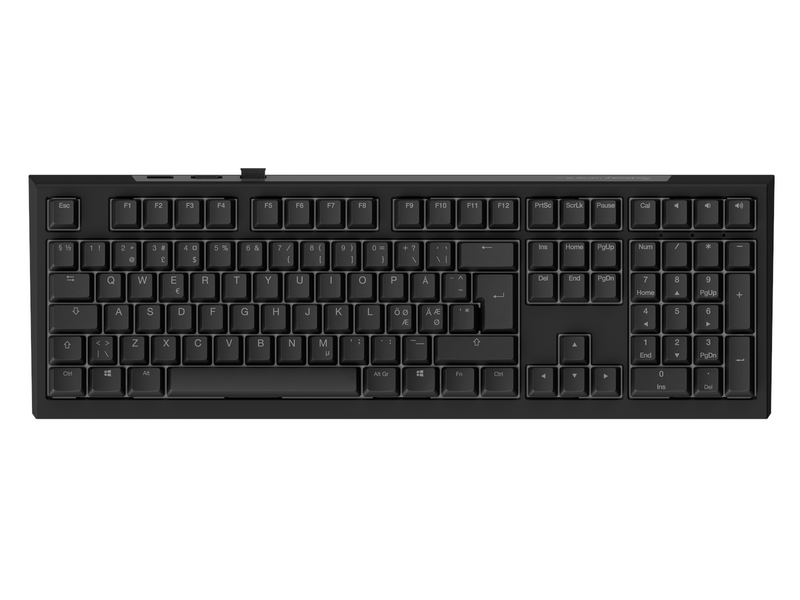 Ducky One X - Fullsize 100% - Gaming Tastaturen - Nordisch - Schwarz