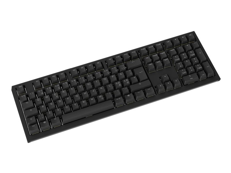 Ducky One X - Fullsize 100% - Gaming Tastaturen - Nordisch - Schwarz
