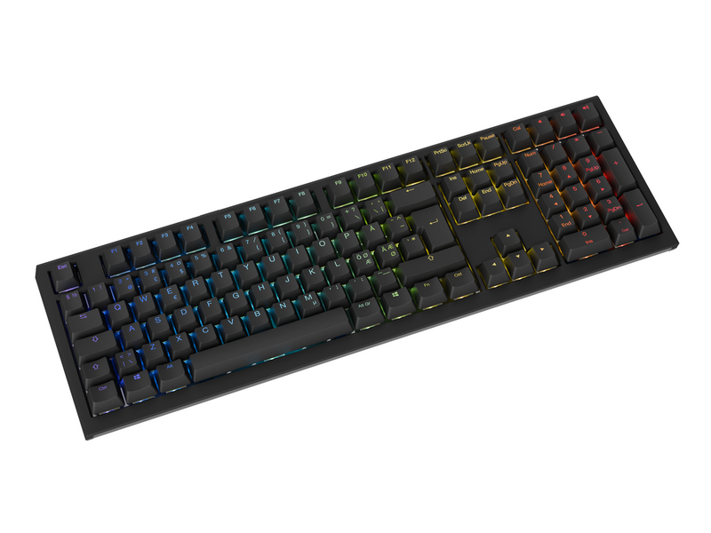 Ducky One X - Fullsize 100% - Gaming Tastaturen - Nordisch - Schwarz