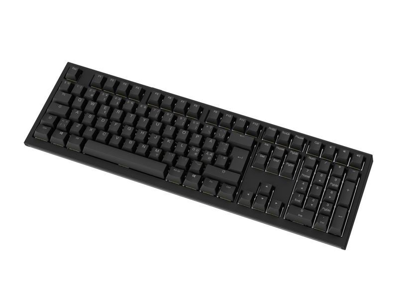 Ducky One X - Fullsize 100% - Gaming Tastaturen - Nordisch - Schwarz