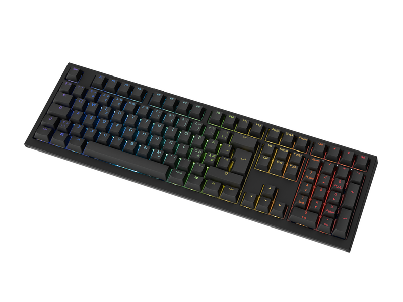 Ducky One X - Fullsize 100% - Gaming Tastaturen - Nordisch - Schwarz