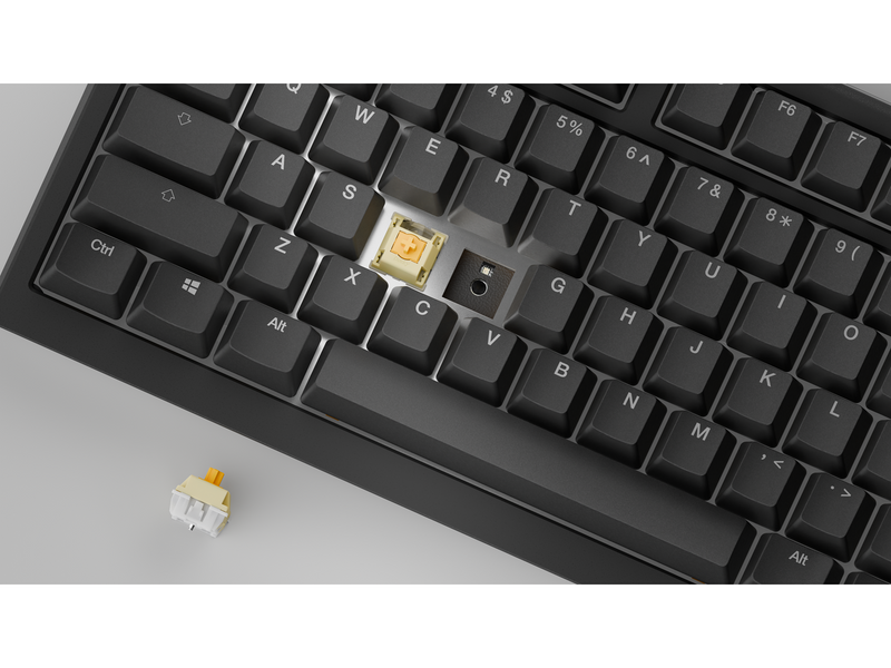 Ducky One X - Fullsize 100% - Gaming Tastaturen - Nordisch - Schwarz