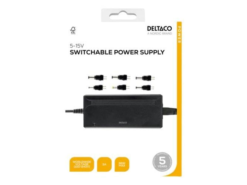 Deltaco Power Supply - 36 W