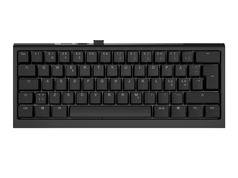 Ducky One X - Mini 60% - Gaming Tastaturen - Nordisch - Schwarz