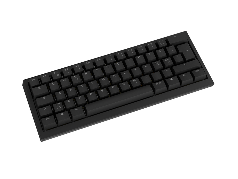 Ducky One X - Mini 60% - Gaming Tastaturen - Nordisch - Schwarz