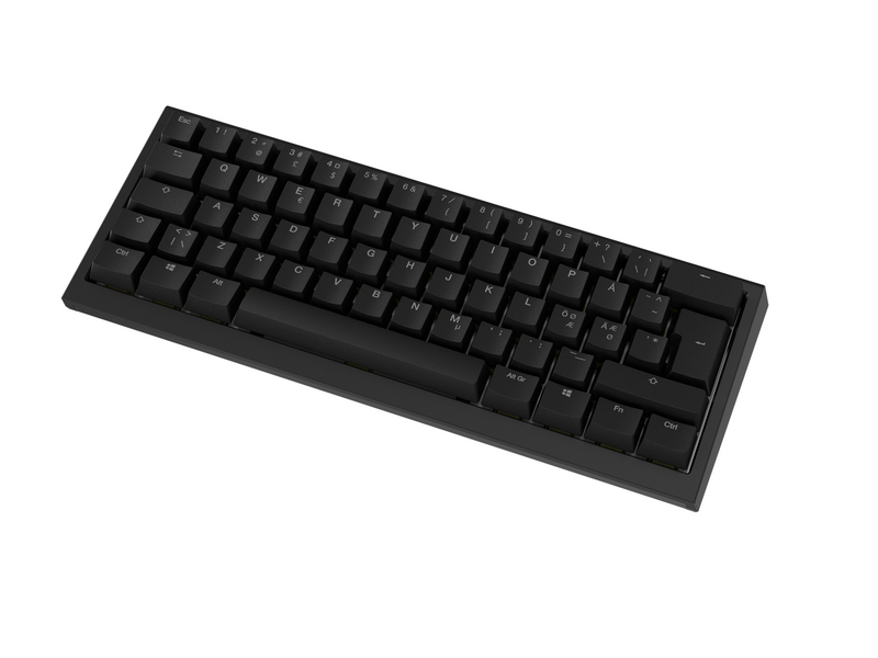 Ducky One X - Mini 60% - Gaming Tastaturen - Nordisch - Schwarz