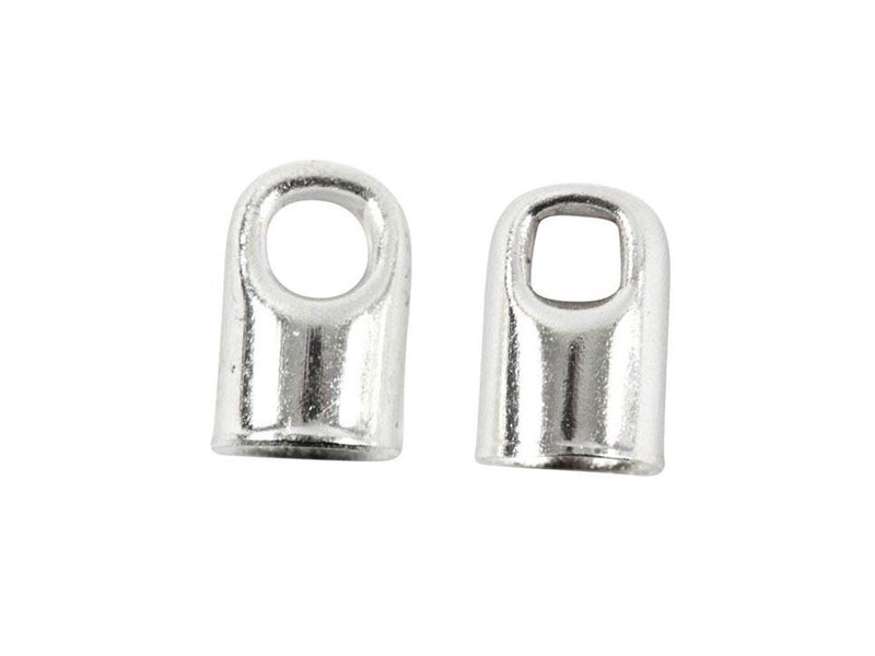 Creativ Company - End cap Silver plated 8 pcs.