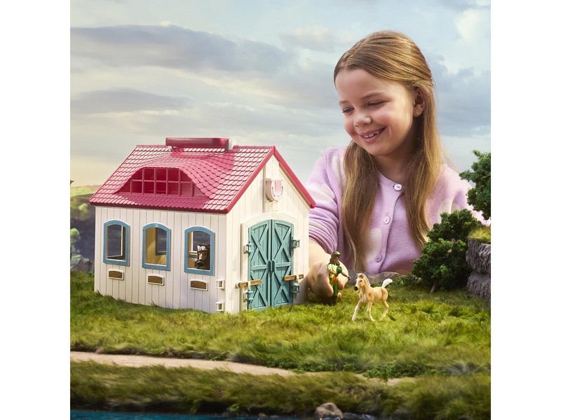 Schleich Open Stable Little Horseshoe