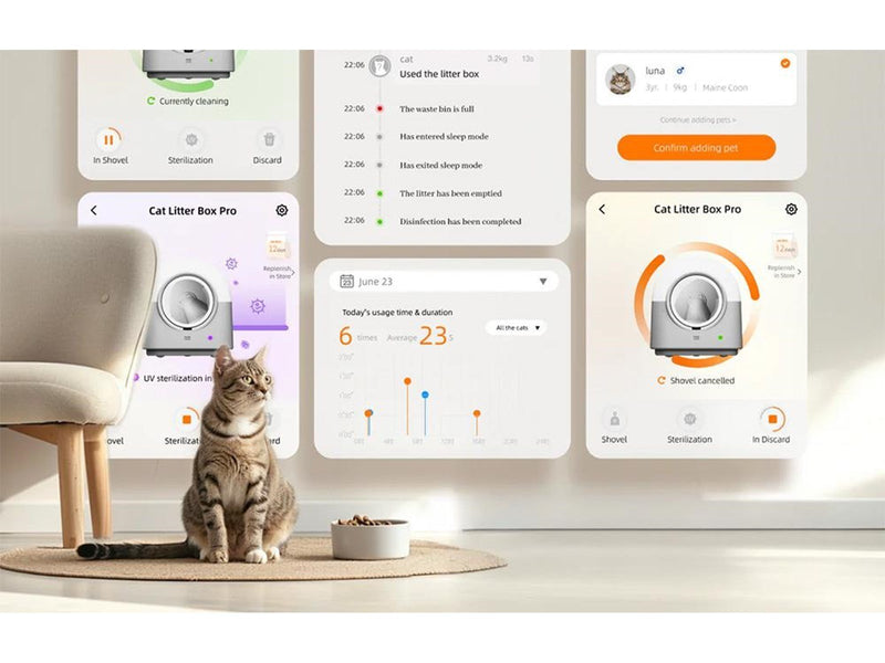 HHOLove Intelligent Self-Cleaning Cat Litter Box PRO CL-TYW