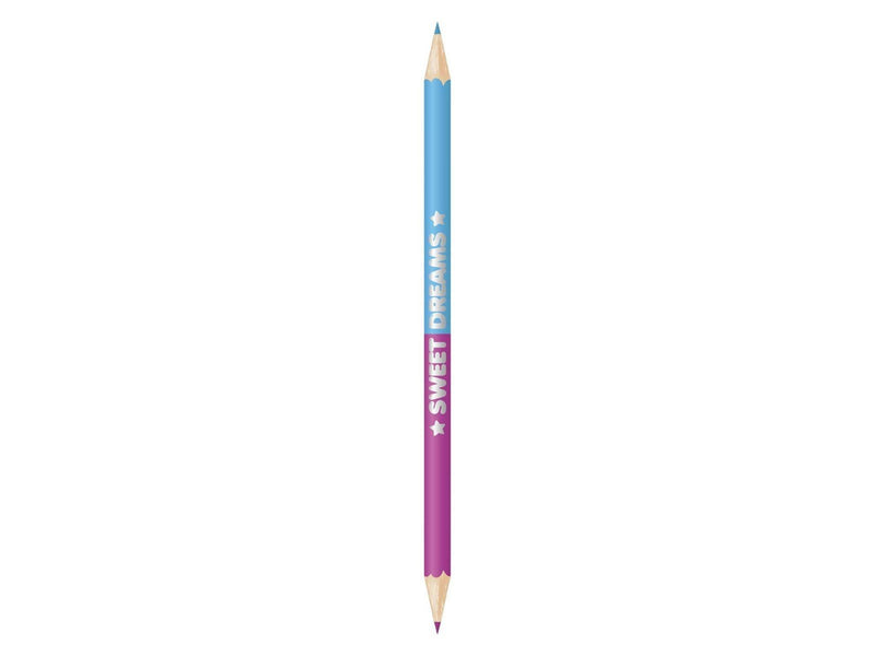 Kids Licensing - Sweet Dreams Colored Pencils Double-sided 12 pcs