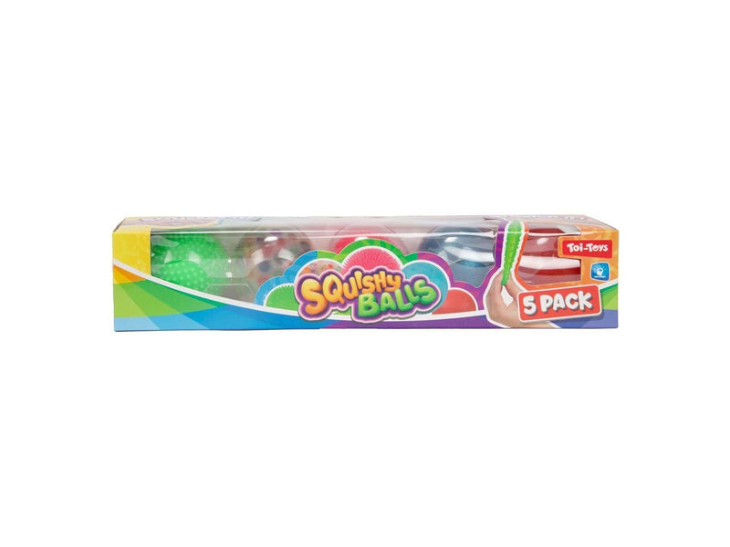 Toi-Toys - Fun Squishy Anti-stress Ball 5 pcs.
