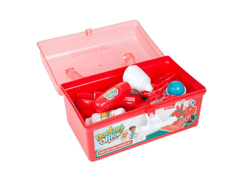 Toi-Toys - Doctor's Case Red with Accessories 7 pcs.