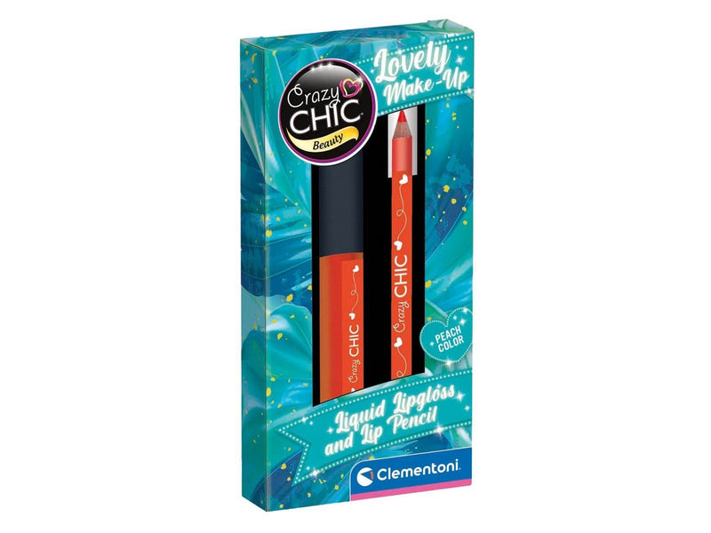 Clementoni - Crazy Chic Lipgloss and Lipliner Orange