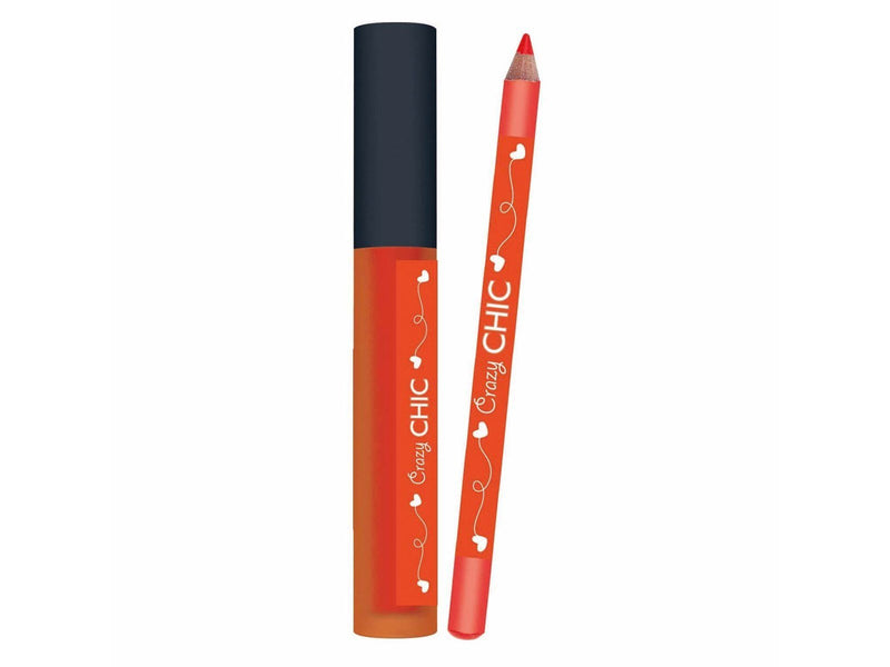 Clementoni - Crazy Chic Lipgloss and Lipliner Orange