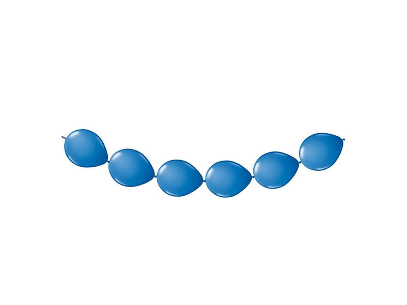 Folat BV Blue Button Balloons 8 pcs.