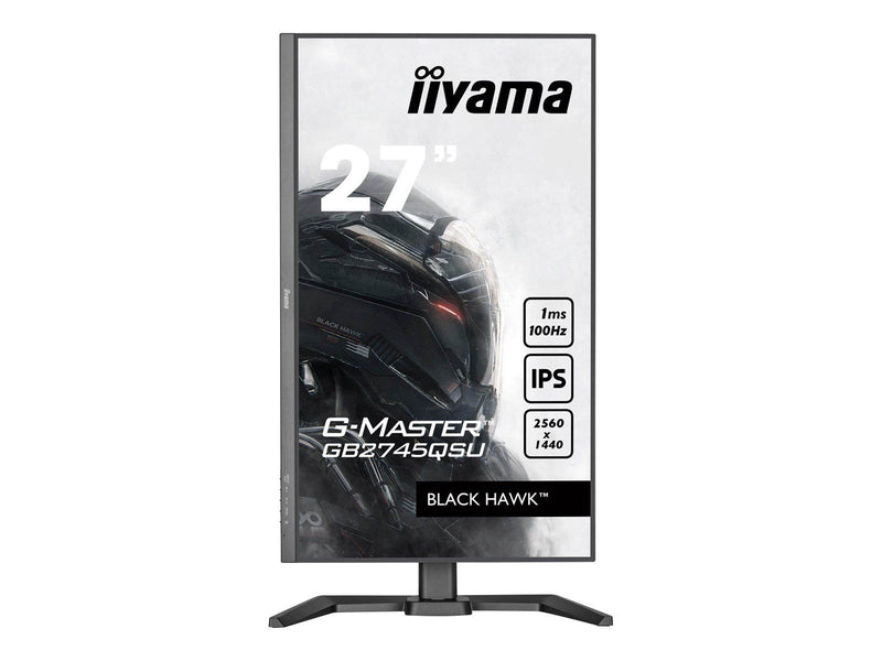 27" iiyama G-MASTER Black Hawk GB2745QSU-B2 - LED monitor - 27"