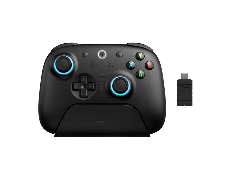 8BitDo Ultimate 2 Wireless 2.4G - TMR - RGB - Black - Wireless Controller - PC