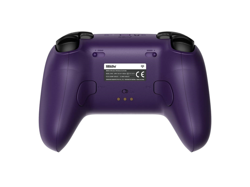 8BitDo Ultimate 2 Wireless 2.4G - TMR - RGB - Purple - Wireless Controller - PC