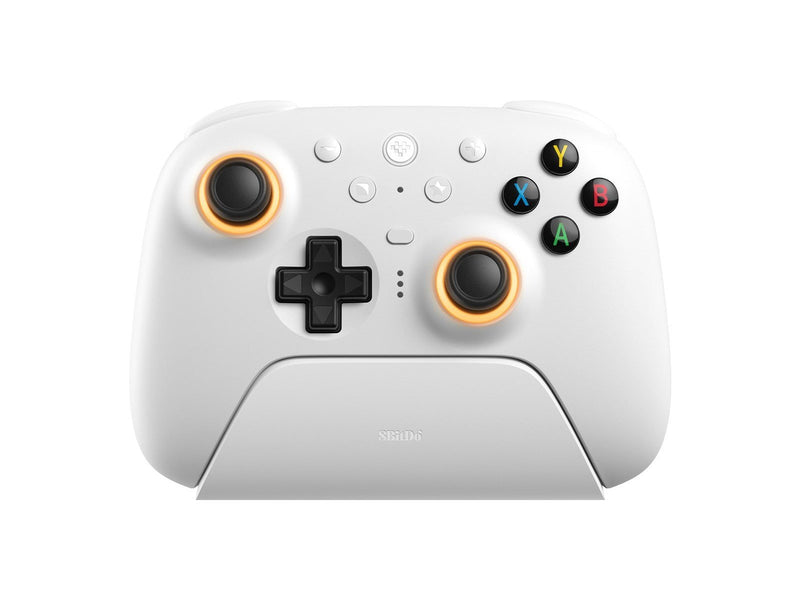 8BitDo Ultimate 2 Wireless 2.4G - TMR - RGB - White - Wireless Controller - PC