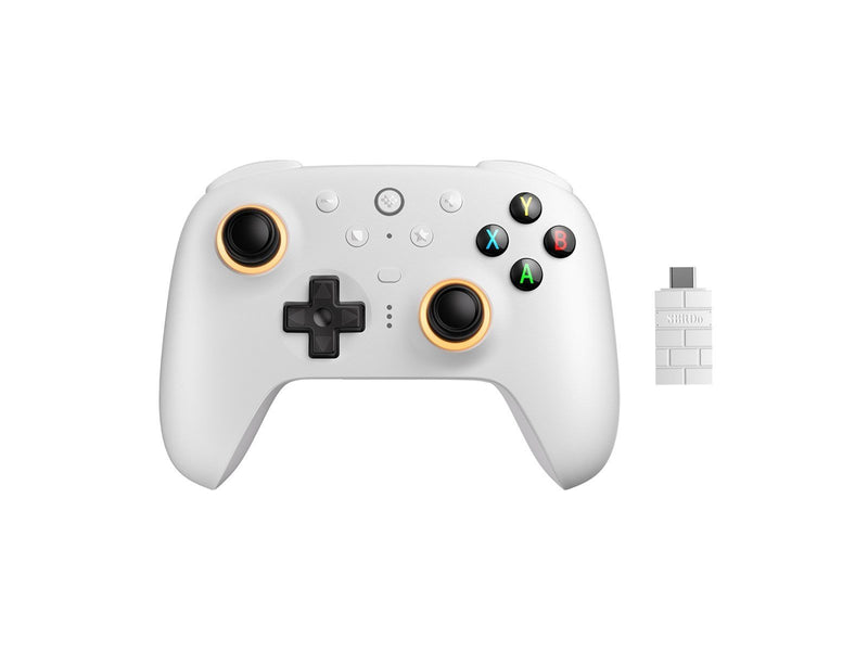 8BitDo Ultimate 2 Wireless 2.4G - TMR - RGB - White - Wireless Controller - PC