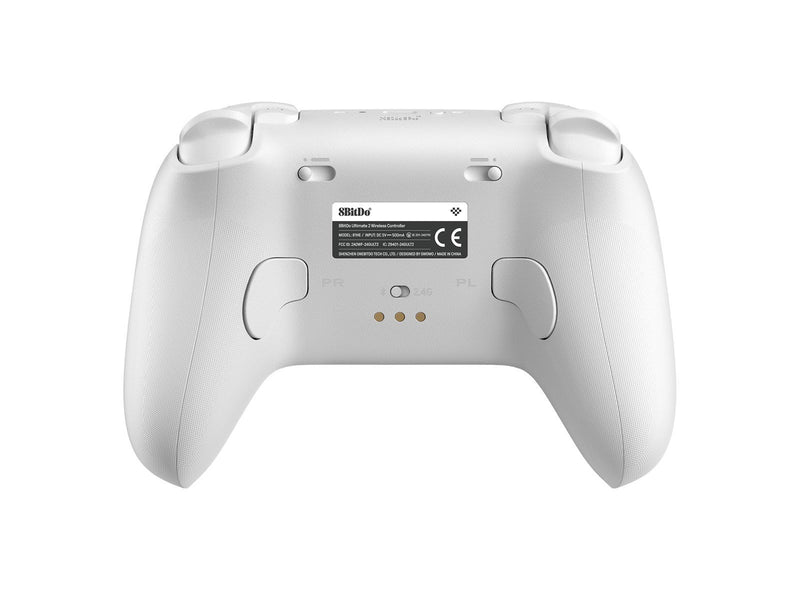 8BitDo Ultimate 2 Wireless 2.4G - TMR - RGB - White - Wireless Controller - PC