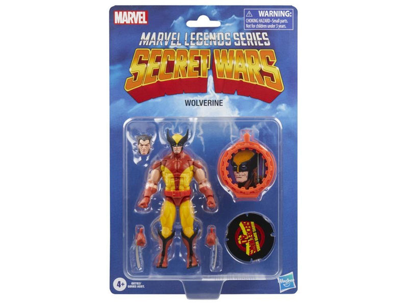 Hasbro Marvel Legends Series Wolverine Retro Marvel Comics Collectible 15cm