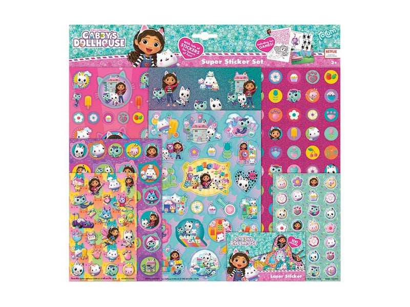 Totum - Gabby's Dollhouse - Super Sticker Set