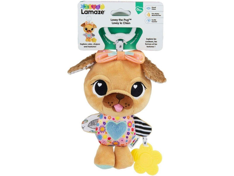 Lamaze Lovey the Pug Clip & Go