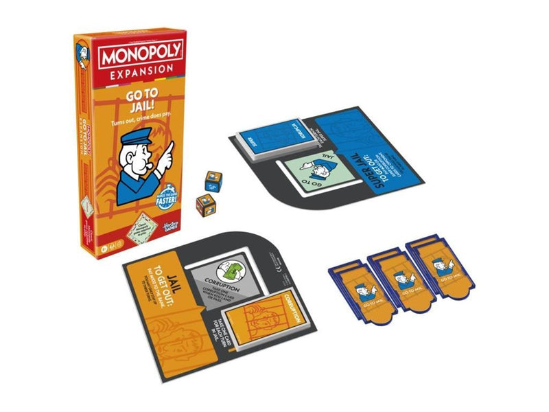 Hasbro Monopoly Go to Jail EXPANSION (ENG)