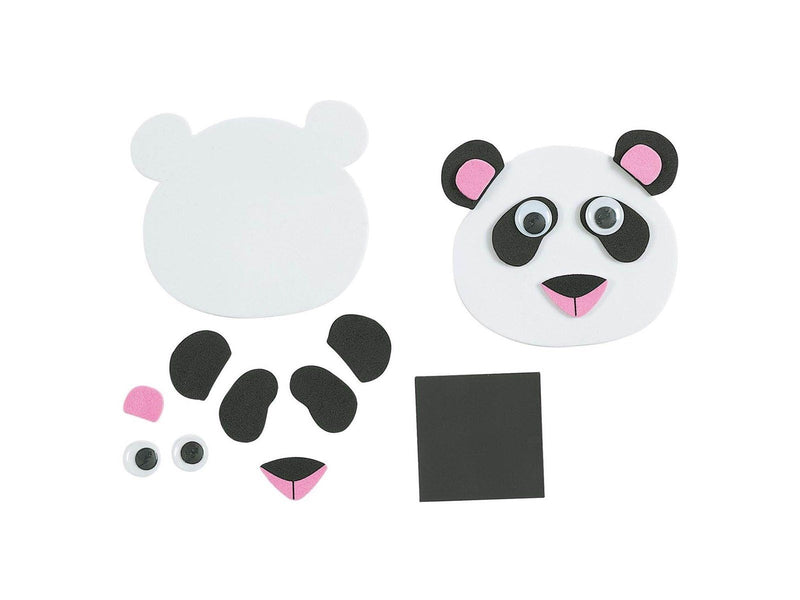 Colorations - Magnetic Foam Animal Faces Craft Set 36 pcs.