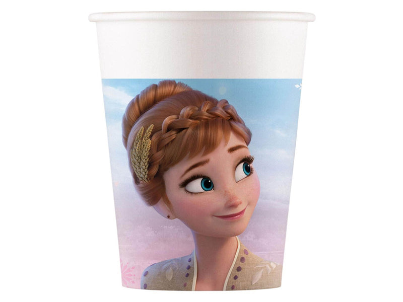 Globos - Paper Cups FSC Frozen 2 Wind Spirit 8 pcs.