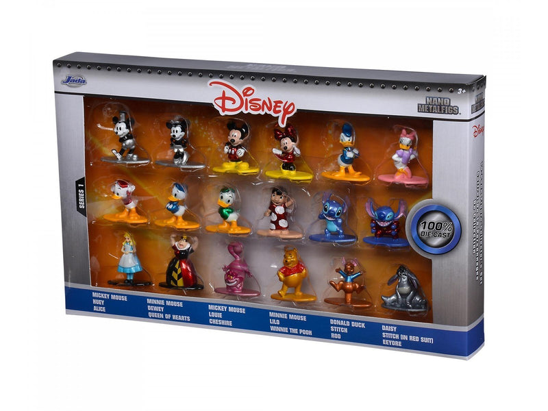 Jada Toys Disney Nano Wave 1 Collectible Figures 18pcs.