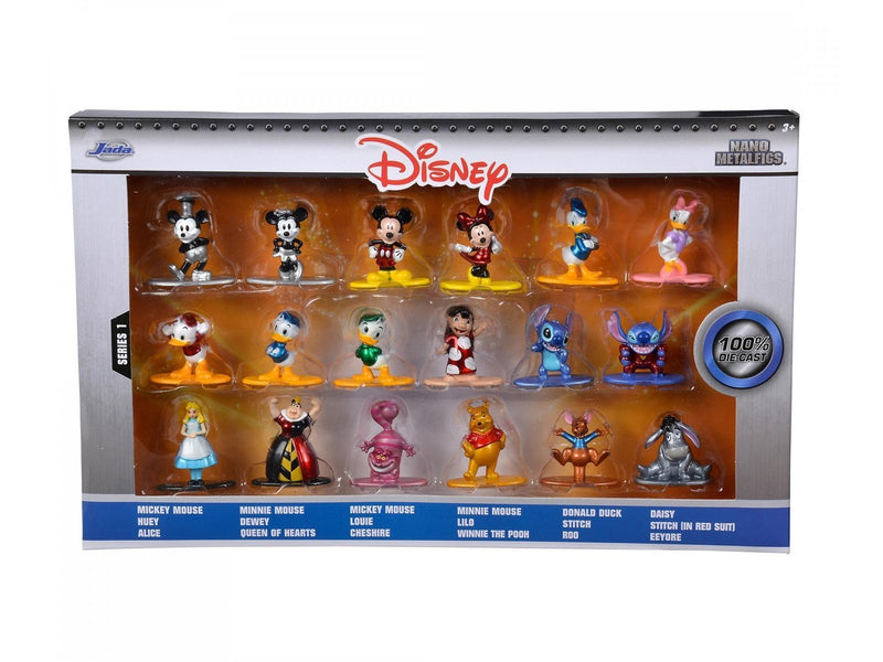 Jada Toys Disney Nano Wave 1 Collectible Figures 18pcs.