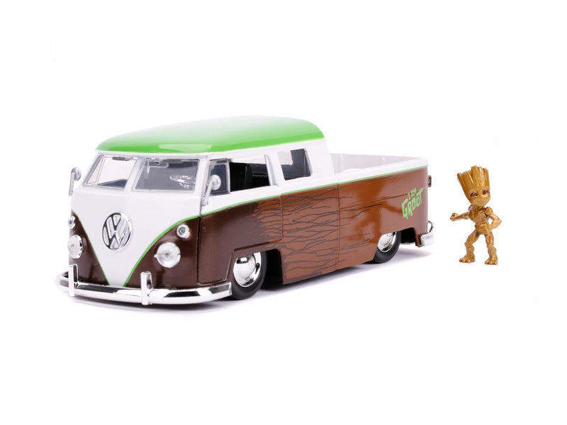 Jada Toys Jada Marvel Large 1963 Bus Pickup 1:24
